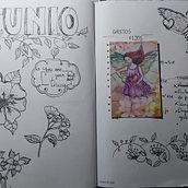 Mi proyecto del curso: Introducción al bullet journal ilustrado. Een project van Traditionele illustratie,  Belettering,  Tekening,  H y lettering van Marijose Salas - 29.05.2024