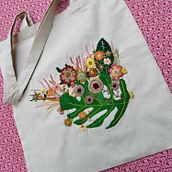 Mon projet du cours : Broderie à l’aiguille : créez une composition végétale. Embroider, Color Theor, Textile Design, and Traditional illustration project by ctomyn72 - 05.29.2024