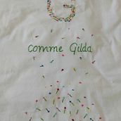 Mon projet du cours : Techniques élémentaires de broderie : points, compositions et palettes de couleurs. Embroider, Color Theor, and Textile Design project by ctomyn72 - 05.29.2024