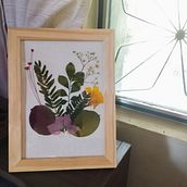 Meu projeto do curso: Técnicas básicas para prensar flores e plantas. Un progetto di Artigianato, Interior Design e Design floreale e vegetale di Priscila Camargo Reis - 29.05.2024