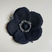 My project for course: Floral Textiles: Make 3D Accessories with Denim. Design floral e vegetal, e Design têxtil projeto de mseinn - 28.05.2024