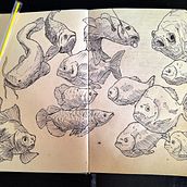 Mi proyecto del curso: Sketching diario como inspiración creativa. Traditional illustration, Sketching, Creativit, Drawing, and Sketchbook project by Sebastián Marín - 05.29.2024