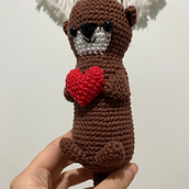 Mi proyecto del curso: Crochet: crea y transforma tus amigurumis. Un projet de Artisanat, Conception de jouets, Art textile, DIY, Crochet, Amigurumi , et Design textile de karligurumis - 29.05.2024