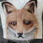 Mon projet du cours : Broderie sur feutrine. Un proyecto de Artesanía, Tejido, Ilustración naturalista				, Needle felting y Diseño textil de Blaszczyk Sophie - 18.05.2024