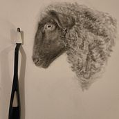 Mi proyecto del curso: Dibujo expresivo (oveja) con carboncillo. Un progetto di Belle arti, Disegno, Disegno di ritratti e Illustrazione naturalistica di gabrielmedina2518 - 27.05.2024