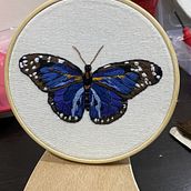 Mi proyecto del curso: Técnicas de bordado realista. Un progetto di Illustrazione tradizionale, Ricamo e Textile Design di lilidelga - 31.05.2024