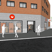 My project for course: Creation of Interior Design Projects on SketchUp. Un progetto di Architettura d'interni, Interior design, Modellazione 3D, Progettazione 3D e Interior Design di anis hamoudi - 28.05.2024