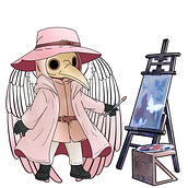 My project: Stickers for CM/GM in Black Desert Online . Ilustrație tradițională, Design de caractere & Ilustrație digitală de Monica Trinidad Gutierrez - 05.30.2024