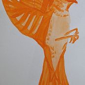 Experimental watercolour painting . Watercolor Painting, and Traditional illustration project by Kavya Srinivasan - 05.19.2021