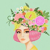 Mi proyecto del curso: Retratos digitales de fantasía con Photoshop. Traditional illustration, Drawing, Digital Illustration, Portrait Drawing, Digital Drawing, and Digital Painting project by iesy - 06.01.2024