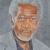 Mijn project van de cursus: Realistisch portretteren met kleurpotloden. Traditional illustration, Fine Arts, Pencil Drawing, Drawing, Portrait Drawing, Realistic Drawing, and Artistic Drawing project by mluijcks - 06.01.2024