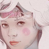 Mi proyecto del curso: Técnicas de ilustración con acuarela digital Ein Projekt aus dem Bereich Traditionelle Illustration, Digitale Illustration, Aquarellmalerei, Porträtzeichnung und Digitale Zeichnung von A Vasol - 29.01.2024