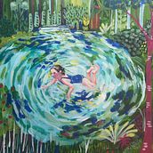 El ojo de Sisal . Traditional illustration, Painting, Acr, lic Painting, and Sketchbook project by Yazk Barrera - 05.31.2024