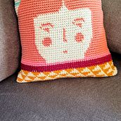 Mi proyecto del curso: Tapestry: técnica de crochet para dibujar con hilos. Accessor, Design, Pattern Design, Fiber Arts, DIY, Crochet, and Textile Design project by vickysalcedo - 06.01.2024