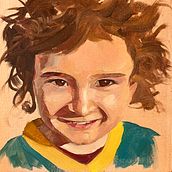 My project for course: Portrait Painting with Oil: Explore Light and Shade. Fine Arts, Painting, and Oil Painting project by sarjslack - 06.01.2024