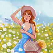 Mi proyecto del curso: Creación de personajes femeninos estilo cartoon con Procreate. Traditional illustration, Digital Illustration, and Digital Drawing project by Isabella Ripoll - 05.23.2024