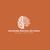 Identidade Visual - Amanda Psi. Br, ing, Identit, and Graphic Design project by Luiz Rissari - 06.02.2024