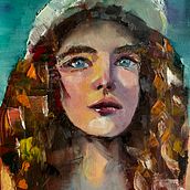My project for course: Contemporary Oil Portraiture. Un progetto di Illustrazione tradizionale, Belle arti, Pittura e Pittura ad olio di Mallory Durrick - 02.06.2024