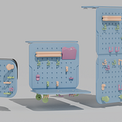 Somi: familia de productos para la organización de cocina. Industrial Design project by Maria Luiza Lopez Nunes - 05.10.2024