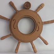 Cardboard Wheel, 2023. Un progetto di Artigianato di Harper - 03.06.2024