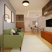My project for course: Interior Design from Start to Finish. Interior Architecture, Interior Design, Interior Decoration, and Spatial Design project by Gabriela Piccolo - 06.03.2024