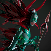 Mamba Endemoniado. Un proyecto de 3D y Modelado 3D de jacobolorente7789 - 03.06.2024