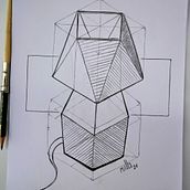 Meu projeto do curso: Técnicas de desenho técnico para representação tridimensional Ein Projekt aus dem Bereich Industriedesign, Produktdesign, Skizzenentwurf, Zeichnung, Realistische Zeichnung und Illustration mit Tinte von Murilo Fellintra - 27.10.2024