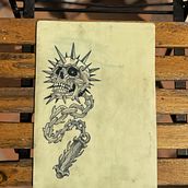 Mi proyecto del curso: Técnicas de tatuaje blackwork con línea fina. Een project van  Tatoeageontwerp van Arnau Riera Martinez - 03.06.2024