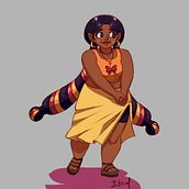 Mi proyecto del curso: Introducción al diseño de personajes para animación y videojuegos. Traditional illustration, Animation, Character Design, Video Games, and Game Design project by María José Moncada Montañez - 06.04.2024