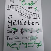 Mijn project van de cursus: Creatief tekenen en handletteren voor beginners. Un proyecto de Ilustración tradicional, Lettering, Dibujo, H y lettering de dianavanrij - 04.06.2024