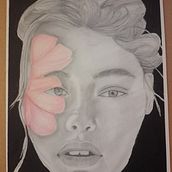 Mijn project van de cursus: Eigentijds portretteren met grafiet. Traditional illustration, Fine Arts, Sketching, Pencil Drawing, Drawing, Portrait Drawing, Realistic Drawing, Artistic Drawing, and Figure Drawing project by mluijcks - 06.27.2024