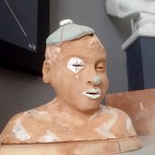 Mein Abschlussprojekt für den Kurs: Einführung in das Töpfern von figurativen Skulpturen. Projekt z dziedziny  Sztuki piękne i Rzeźba użytkownika tom_haferkorn - 04.06.2024