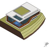 Meu projeto do curso: Sketching para arquitetura com Procreate. Architecture, Sketching, Digital Illustration, Digital Architecture, and Architectural Illustration project by beatriz lavagnini - 06.04.2024