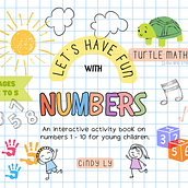 Turtle Math Book Series. Escrita de não ficção, e Literatura infantil projeto de Cindy - 04.06.2024