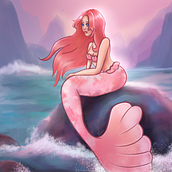 Sirenas de Mayo. Een project van Digitale illustratie van Irene Ramos Delgado - 05.06.2024