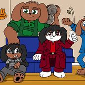 My project for course: Cartoon Characters and Their Universe: Create Another World. Ilustração tradicional, Design de personagens, Comic, Desenho e Ilustração digital projeto de Scott Hamilton - 10.06.2024