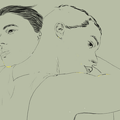 Mi proyecto del curso: Dibujo expresivo de la figura humana: explora formas y colores. Un proyecto de Bellas Artes, Dibujo a lápiz, Dibujo, Dibujo de Retrato, Dibujo realista, Dibujo anatómico y Pintura gouache de Agustina Capuccio - 07.06.2024