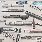 My project for course: The Art of Sketching: Transform Your Doodles into Art. Traditional illustration, Pencil Drawing, Drawing, and Sketchbook project by Mandy Micallef Grimaud - 06.07.2024
