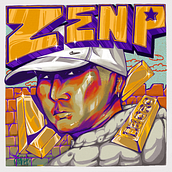 ZENP "De oro". Traditional illustration project by Omar Balverde - 05.25.2024