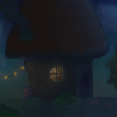 My project for course: Painting in Procreate: Reimagine Your Surroundings. Digital Illustration, Digital Drawing, and Digital Painting project by caitlin_burke - 06.08.2024