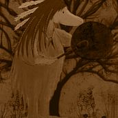 Troll Shaman Digital Painting. Digital Painting project by Louise O'Connell - 06.08.2024