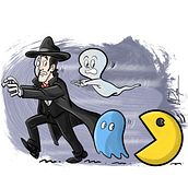  Caça-Fantasmas-Ghostbuster. Drawing, and Digital Illustration project by Ed Carlos Joaquim de Santana - 06.09.2024