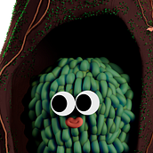 My project for course: Playful Animated Character Design with Cinema 4D. 3D, Animation, Art Direction, Character Design, Character Animation, 3D Animation, 3D Modeling, 3D Character Design, and Animated Illustration project by Masha Kostevich - 06.08.2024