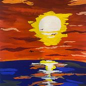 Sunrise. Un proyecto de Pintura gouache de Tim - 09.06.2024