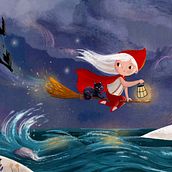 Il mio progetto del corso: Illustrazione per bambini con Procreate: dipingi scene magiche. Un proyecto de Ilustración digital, Ilustración infantil, Pintura digital y Álbum ilustrado						 de Carla Leoni - 09.06.2024