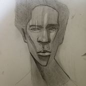 Mi proyecto del curso: Retratos realistas a lápiz: luz, sombra y proporción. Traditional illustration, Fine Arts, Sketching, Pencil Drawing, Portrait Drawing, Realistic Drawing, Artistic Drawing, Figure Drawing, and Drawing project by Cristopher Guillermo Pinto Morales - 06.07.2024