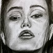 Mi proyecto del curso: Retrato artístico al carboncillo: creando atmósferas. Traditional illustration, Fine Arts, Drawing, Portrait Drawing, Realistic Drawing, and Artistic Drawing project by Alberto Pérez - 06.10.2024