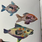 My project for course: Creative Watercolor Sketching for Beginners Ein Projekt aus dem Bereich Traditionelle Illustration, Skizzenentwurf, Kreativität, Zeichnung, Aquarellmalerei und Sketchbook von Jackie Cruz - 10.06.2024