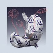 Helicobacter Pylori. Digital Illustration, and Editorial Illustration project by Noelia de Alda - 06.10.2024