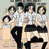 Love is a line ( El amor es una Linea ). Comic, Drawing, Digital Illustration, Digital Drawing, Narrative, and Manga project by LUIS ALBERTO GOMEZ RINCON - 06.14.2023